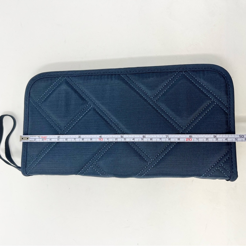 Lug Legacy Collection Tango Travel RFID Wallet Brushed Indigo Blue Vacation - Picture 8 of 9